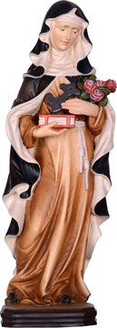 Hl. Rosa von Lima DE2167 (15 cm, lasiert)