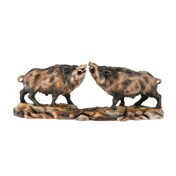 Wild pigs group PGR004 (15,75", color)