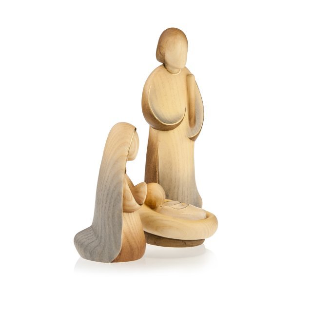Familie Modern Art - Weihnachtskrippe Modern Art - Holzfigurenshop