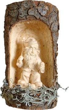Gnomo nella grotta DE0600 (5 cm, naturale)
