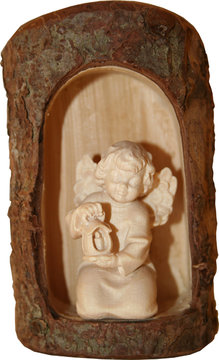 Diana Laterne in Grotte P9324 (5 cm, lasiert)