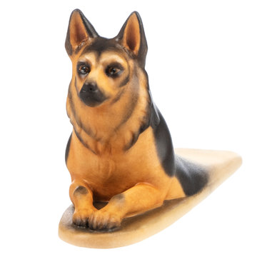 fermaporta pastore tedesco P6014 (14 cm, colore)