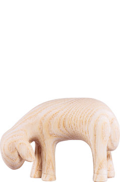 Schaf grasend Fides DE4652 (10 cm, natur)