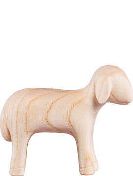 Schaf gehend Fides DE4655 (10 cm, natur)