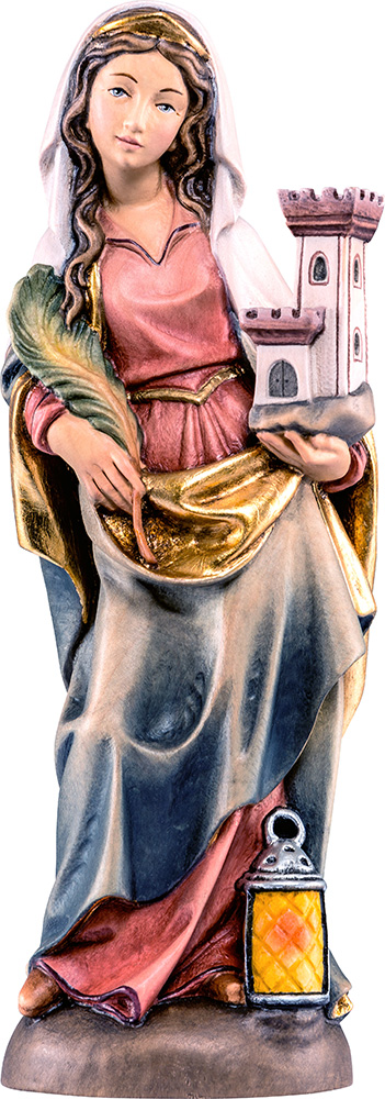 Heilige Barbara Gotisch Holzschnitzerei Demetz Patrick Onlineshop