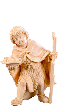 Junge mit Früchten R.K. DE4423 (15 cm, lasiert)