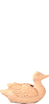 Ente R.K. grün DE4494G (15 cm, lasiert)