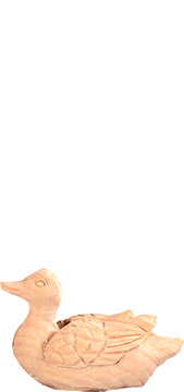 Ente R.K. weiss DE4494W (15 cm, lasiert)
