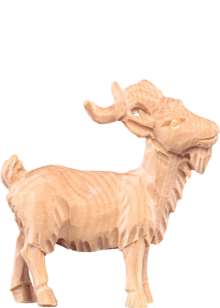 Billy goat T.K. Woodcarving, nativity and chess set in wood
