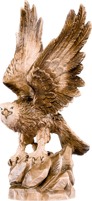 Golden Eagle Woodcarving Nativity And Chess Set In Wood