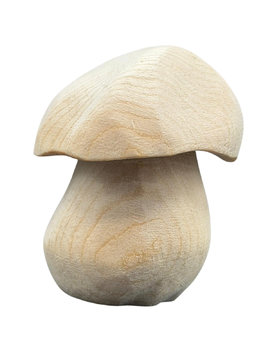 Porcino in cirmolo P5104Z (6 cm, naturale)