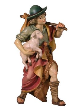 IN Ragazzo con pecora EI52045 (8 cm, colore)