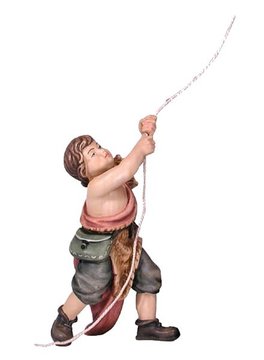 IN Ragazzo con corda EI52080 (8 cm, colore)