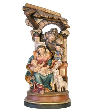 Familienblock mit Dach EI0550 (37 cm, lasiert)