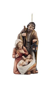 Blockkrippe Insam + Jesukind lose EI553 (4 cm, lasiert)
