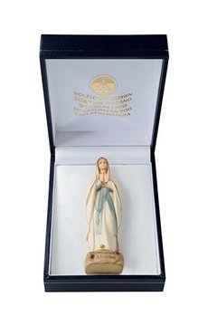 Astuccio con Madonna Lourdes stilizzata EI3085E (8 cm, colore)