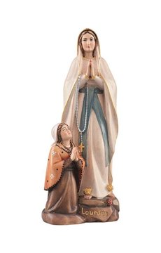 Mad. Lourdes stilisiert+Bernardette EI30860 (8 cm, lasiert)