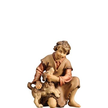 A - Hirtenjunge mit Hund FI425115 (8 cm, lasiert)