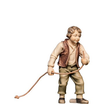 A - Ziehender Hirtenbub FI425112 (8 cm, lasiert)
