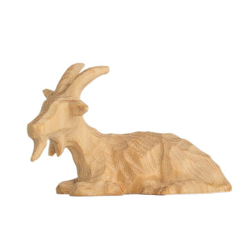 Ziege liegend FILIP FR8351 (12 cm, natur)