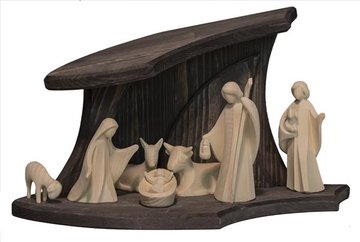 Grigia Stalla Design con fig. presepe Aram 8pz. frassino HA2616E (0 cm, ?)