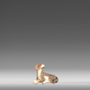 Dog lying HE236202 (3,94", color)