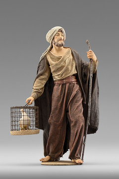 Herdsman with dove HE233320 (4,72", color)