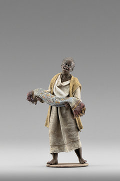 shepherd boy with carpet Immanuel HE233356 (4,72", color)