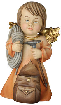 Perfume angel with rope K08027 (2,36", color)