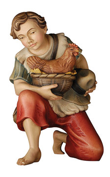 Herdsman with hen K0155012 (3,54", color)
