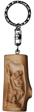 San Cristoforo Portachiave K06201 (6 cm, naturale)