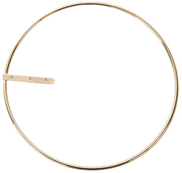 Aureola in ottone K07920 (4 cm, naturale)