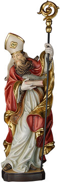 Sant'Ulrico con pesce K06101 (20 cm, colore)