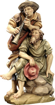 Gruppo di pastori K0150009 (12 cm, colore)