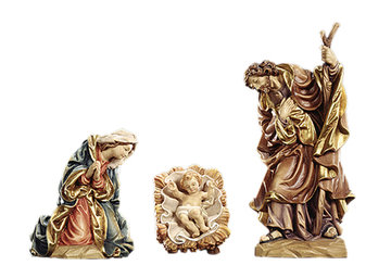 Sacra famiglia presepio barocco K01500FA (12 cm, colore)