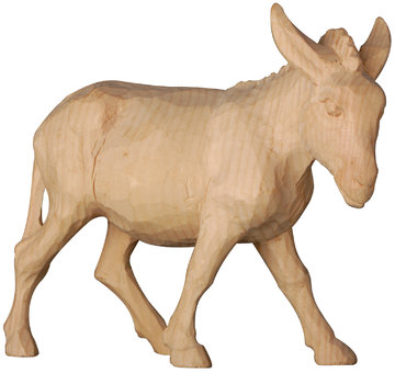 Donkey in Swiss pine K0160008 (4,72", natural)