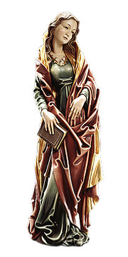Maria Verkündigung K0150 (30 cm, lasiert)