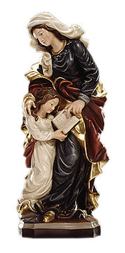 Hl. Mutter Anna K0180 (12 cm, lasiert)