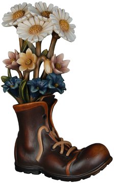 Mazzo di fiori con scarpone K00982S (13 cm, colore)