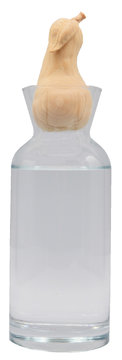 Caraffa con pera K01176K (24 cm, naturale)