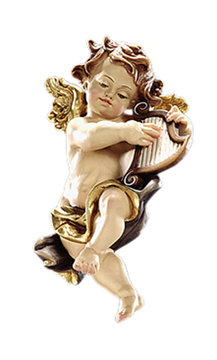 Angel With Harp K01402 (3,54", color)