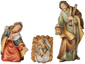 Holy family of the peace nativity set K01550FA (3,54", color)