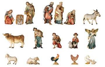 Set of 17 figures K01550SA (4,72", color)