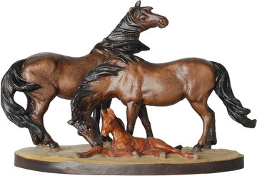 Horse  -  family K01729 (3,54", color)