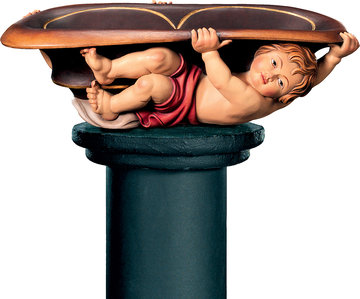 Fruttiera con bambini K01731 (20 cm, colore)