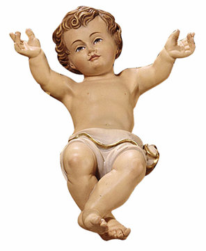 Gesù Bambino senza culla K01540 (5 cm, colore)