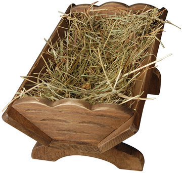 Cradle for Jesus child K01539 (3,94", stained)