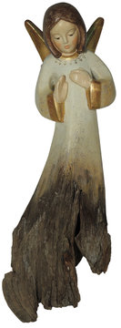 Angelo di Maria che benedice - scolpiti dalla radice LM406W2 (0 cm, ?)