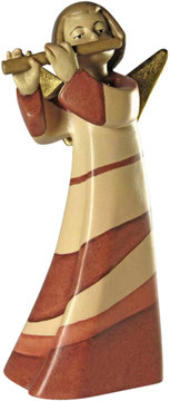 Mary's angel with flute - Art Color LM406 A3 (7,87", color)