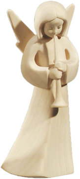 Mary's angel with trumpet LM406 6 (2,56", natural)